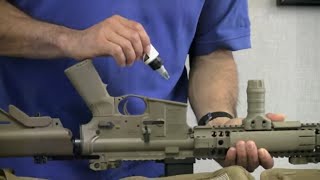 NAVY SEAL Shows how to lube your AR like a pro [upl. by Braden329]