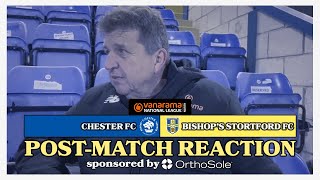 PostMatch Reaction Chester FC A  With Steve Smith [upl. by Ephraim58]