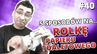 5 sposobów na ROLKĘ PAPIERU TOALETOWEGO [upl. by Aletse]