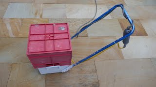 Make a simple miniplate compactor for sandstone paving slabs [upl. by Goodrich603]