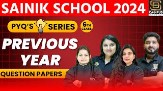 Sainik School Question Paper 2024 for Class 6 amp 9 Sainik School Previous Year Question Paper Series [upl. by Hsiri]