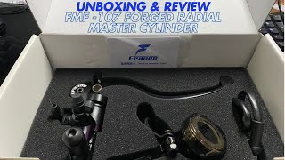 Unboxing Master Rem Frando FMF  107 Black 15mm [upl. by Anaibib475]