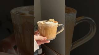 Toasted Pecan Maple Latte latte coffee recipes [upl. by Gusella]