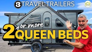 Travel Trailers With 2 Queen Beds [upl. by Agee]