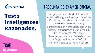 🟣 TCAE  Test de Oposición  Pregunta de Examen Oficial Nº 126 OPE SAS 21 [upl. by Wein]