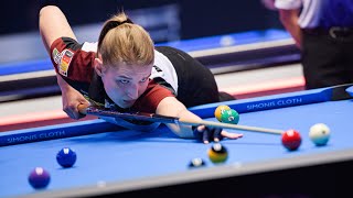 Veronika Ivanovskaia vs Masato Yoshioka  2021 World Pool Championship  Last 128 [upl. by Ccasi]