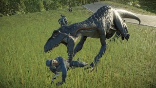 INDORAPTOR ON THE HUNT  Jurassic World Evolution 2 [upl. by Carin]