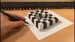 Zeichnen lernen 3D für Anfänger 06 Easy 3D Drawing Illusions [upl. by Ateekal]