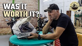 ONeal Sierra II Helmet  Brutally Honest Review after 6 Months 20000 km [upl. by Gelasias]