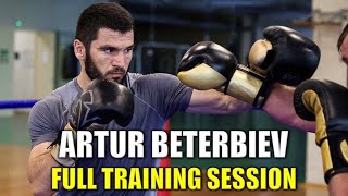 Artur Beterbiev FULL Training Session [upl. by Riatsala88]