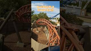 Does Copperhead Strike Have The Best Start Ever rollercoaster carowinds amusementpark fun [upl. by Flanagan]