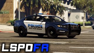 LSPDFR 02b  E22  Concealed Weapon Armed Robbery Beach Fight [upl. by Adnilym]