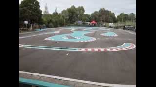 Templestowe Electric On Road Remote Control Car Track Templestowe [upl. by Romelle]