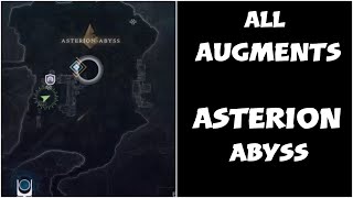 All Augments Asterion Abyss eclipsed Zone weeks Destiny 2 Augmented obsession triumph [upl. by Asile28]