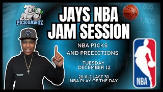 NBA Picks amp Predictions Tuesday 121223  Jays NBA Jam Session [upl. by Beach]