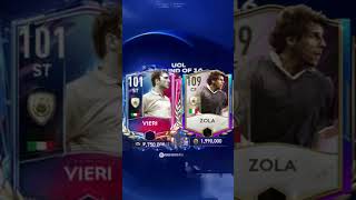 Vieri🇮🇹 vs Zola🇮🇹 Fifa Mobile Cards fifa fcmobile footballequipment italy vieri zola [upl. by Eirrol]