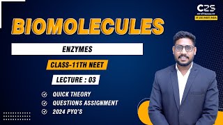 Biomolecules  Enzymes  Biology Class 11th  By Neeraj Sir [upl. by Kris]