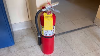 Installing a Fire Extinguisher at my Church [upl. by Clower]