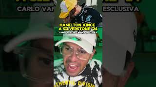 VANZINI GASA ALLA VITTORIA DI HAMILTON A SILVERSTONE  Camera Esclusiva f1 [upl. by Aenaj]