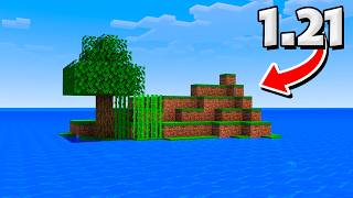 Top 25 SURVIVAL ISLAND SEEDS For Minecraft 121 Tricky Trials Update [upl. by Hedaza]