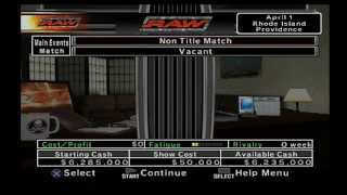 WWE Smackdown vs Raw 2007  GM Mode EP1  Choosing the right Superstars [upl. by Ellainad]