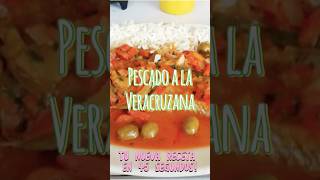 Pescado A La Veracruzana recetasfaciles recetaseconomicas shortsenespañol ninjafoodie [upl. by Nuj]