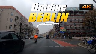 Driving Berlin Germany Tempelhof Kreuzberg 4K 60FPS [upl. by Gayler]