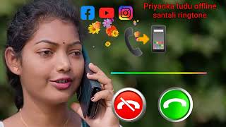 Santhali Ringtone Oka Aash T santhali Ringtone short Priyanka tudu offline [upl. by Nelleyram]