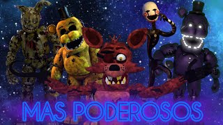 Animatrónicos Más PODEROSOS De Fnaf fnaf foxy [upl. by Yunfei]