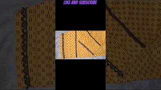 Sewing tips and tricks for girls pancho ka design cuttingstitchingfashionshorts shorttrending [upl. by Nwahsear]