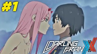 Darling in The Franxx Episode 1 Explain In Hindi  New Anime [upl. by Dene]