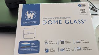 Whitestone Dome Glass for Pixel 8 Pro  Installation Video [upl. by Ogaitnas451]