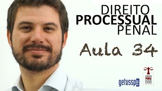 Aula 34  Direito Processual Penal  Interrogatório [upl. by Fanestil]