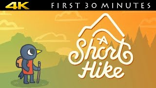 PC A Short Hike 4K 60 FPS Gameplay [upl. by Flint641]