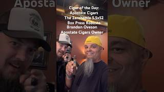 Apostate Cigars The Zarahemla 55x52 Box Press Robusto Shorts Short Cigars Cigar BrandonOveson [upl. by Annairol]