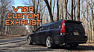 Volvo V70R Exhaust  Full Turboback  Noise Only [upl. by Nivrad]