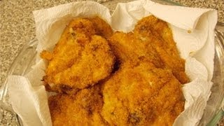 Crispy Oven Fried Chicken Quick and Easy by Hubby and The Wife [upl. by Swanson255]