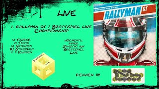 Rallyman GT  Brettspiel Live Lets Play  Championship  Rennen 2 [upl. by Ivor]