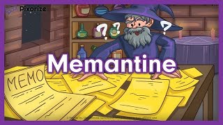 Memantine Mnemonic for Nursing Pharmacology NCLEX [upl. by Anirtal480]