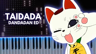 ⭐ quotTAIDADAquot  Dandadan ED  Free Sheet amp MIDI  Piano Arr ⭐ [upl. by Cindie]