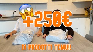 HO SPESO 250€ IN PRODOTTI TEMU FUNZIONANO DAVVERO [upl. by Waddell27]