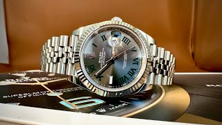 Rolex DateJust 41 Wimbledon [upl. by Iralam]