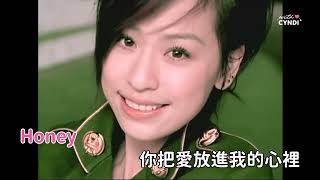 伴奏 王心凌 Cyndi Wang《Honey》Karaoke Ver [upl. by Mchail968]