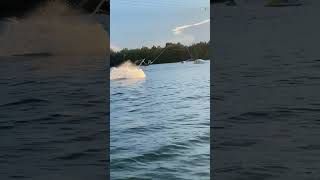 One of my wakeboard training days raley frontflip [upl. by Keily]