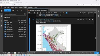 How to georeference a imageraster with Python and Rasterio  Tutorial [upl. by Yks]