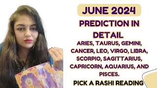 June 2024 Horoscope  Monthly Tarot Card Predictions  Blessings and Guidance  Your Next Month [upl. by Cynara]