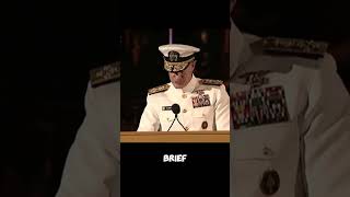 Facing the Sharks 1  Admiral McRavens Lesson admiralmcraven motivation [upl. by Iorgos]