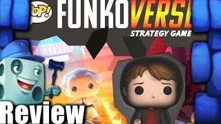 Funkoverse Strategy Game Back to the Future – Marty McFly amp Doc Brown Review with Tom Vasel [upl. by Fabien]