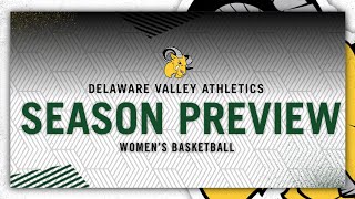 Delaware Valley Womens Basketball 202425 Season Preview [upl. by Merrel]