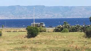 Passaggio Corpo Forestale Regione Sicilia e Carabinieri in sirena per incendio boschivo [upl. by Lebam]